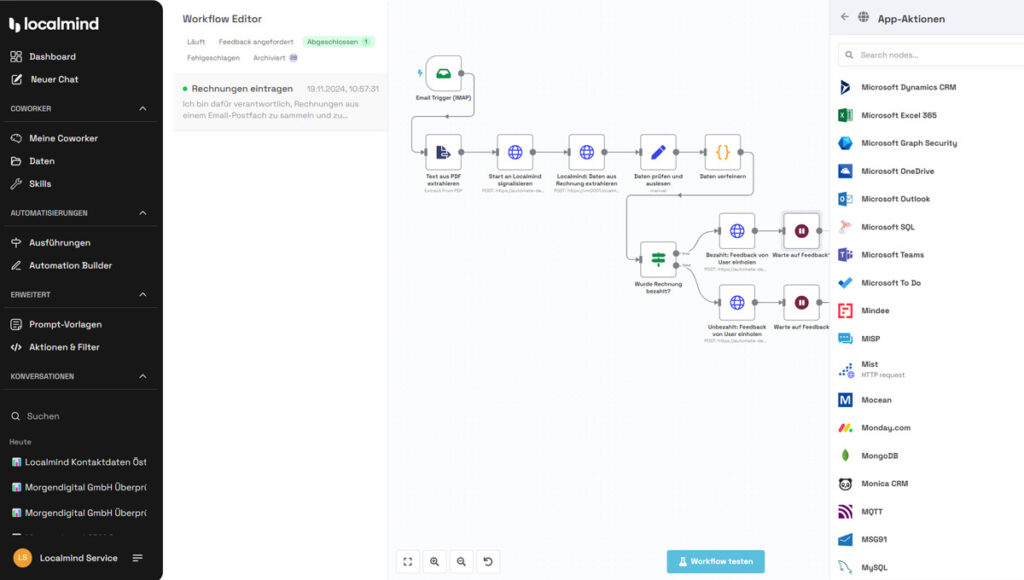Localmind Automate AI Workflow Automation